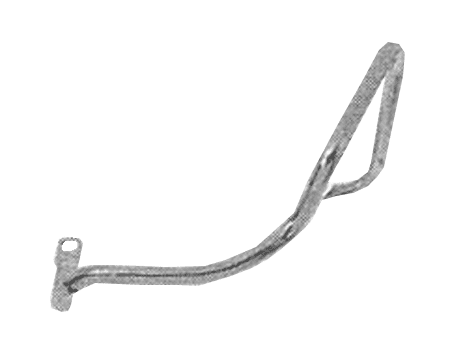 Tubo paraurti posteriore destro 500L