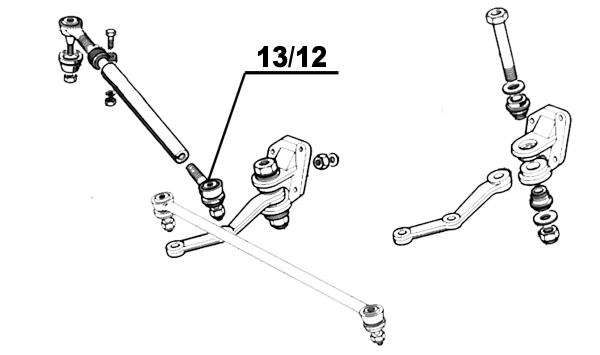 1312 Testina sterzo interna 500FLR