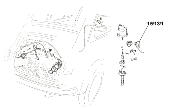 15131 Condensatore spinterogeno