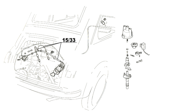 Serie cavi candela 500DF