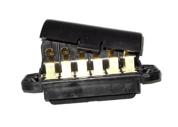 Scatola portafusibili con connettori piatti 500FLR