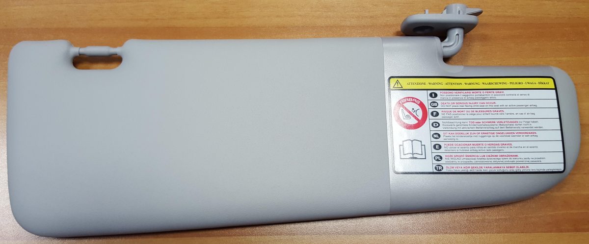 Parasole destro Panda 2012-