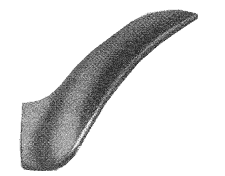 Punta parafango anteriore sinistro