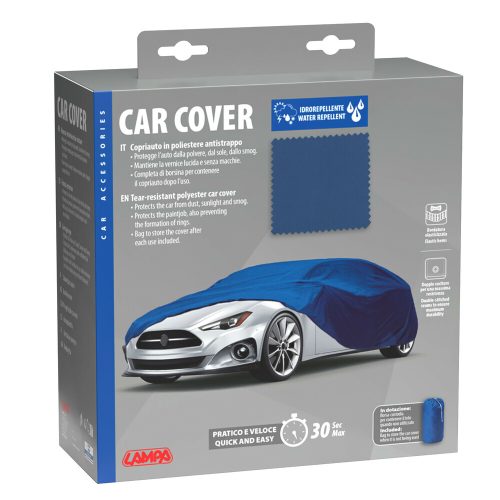 Copriauto in poliestere per esterno