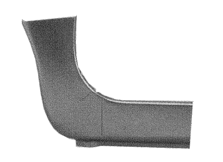 2032 Angolo sottoporta sinistro