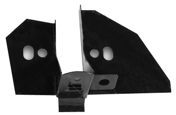 Piastra attacco sospensione anteriore sinistra