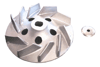 4142 Ventola raffreddamento in metallo