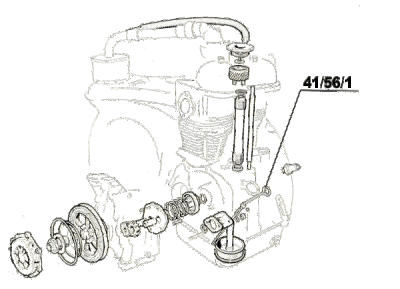 41561 Asta livello olio 500 DFL