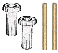 5024 Kit riparazione cerniere porta 500FLR