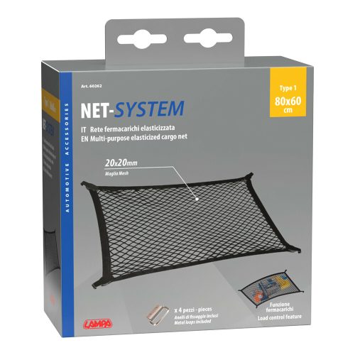 60262-C-01 Rete fermacarico baule 80x60 cm elasticizzata