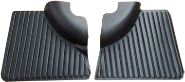 6043 Coppia pannelli posteriori 500L neri