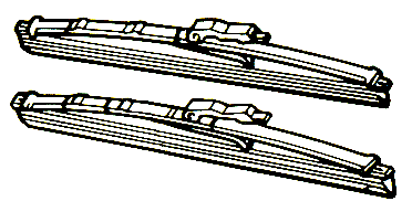 Coppia spazzole tergi 500DF