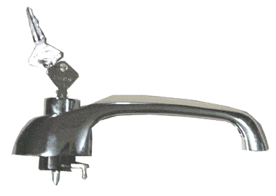 7010 Maniglia esterna con chiave 500FLR