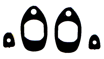 70101 Serie guarnizioni maniglie esterne 500FLR