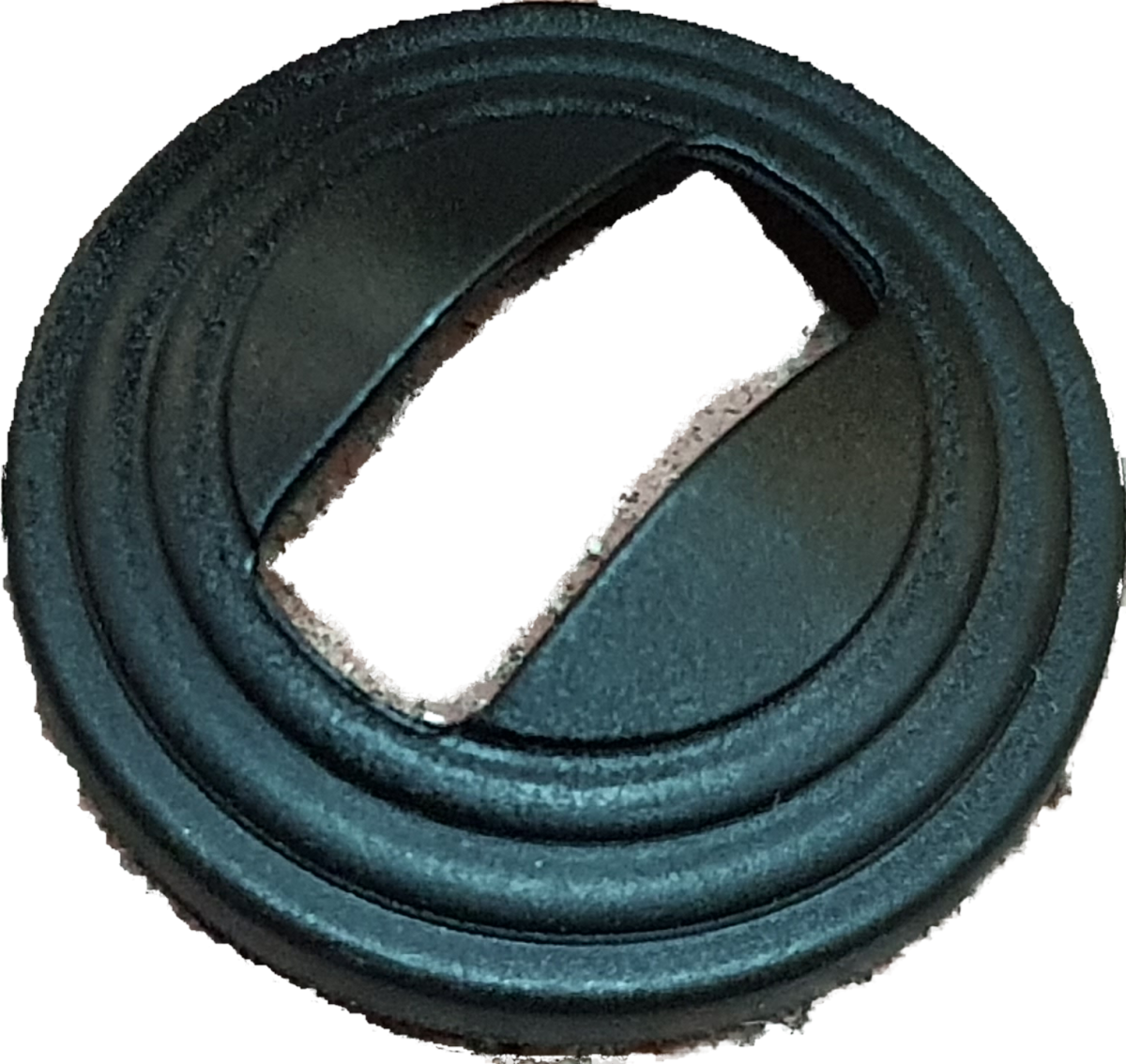 Ghiera maniglia apriporta nera 500LR