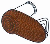 AA3404139 FANALE LATERALE DESTRO/SINISTRO ARANCIO-SENZA PORTALAMPADA