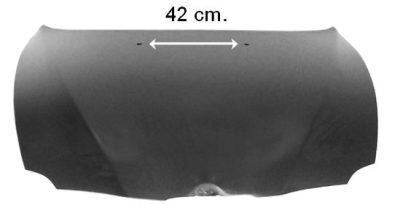 Cofano anteriore Alfa Romeo 147 dal 2000 al 2004