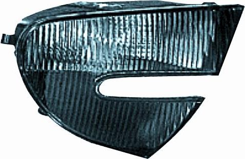 GRUPPO OTTICO ANTERIORE DESTRO BIANCO SENZA PORTALAMPADA