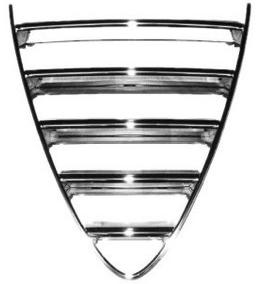 156045061 SCUDO ANTERIORE CROMATO ALFA 156 03-05