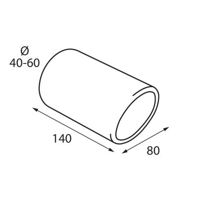 TS-16 L, terminale di scarico