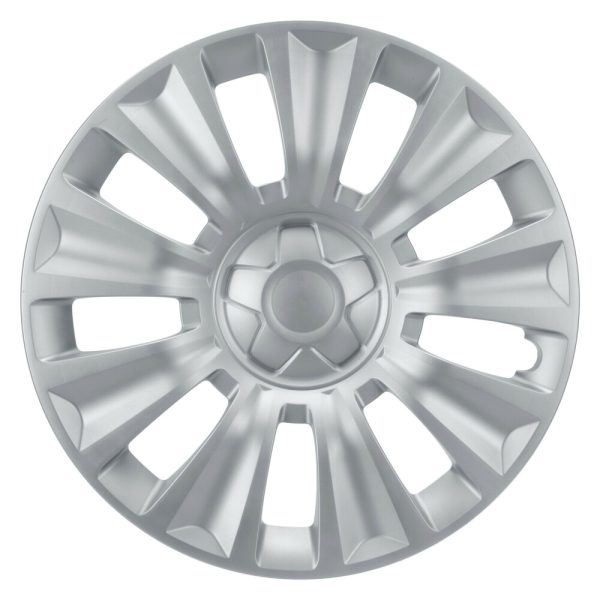 Avalone Silver & Black - Set 4 copricerchi