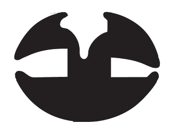 Canalino scorrivetro doppio velluto/gomma