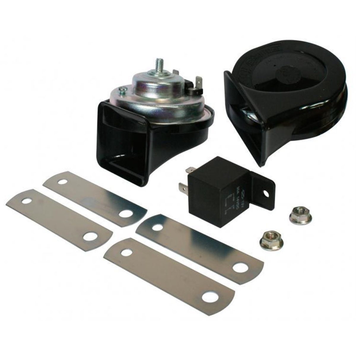 121012 COPPIA AVVISATORI ACUSTICI ELETTROMAGNETICI A CHIOCCIOLA