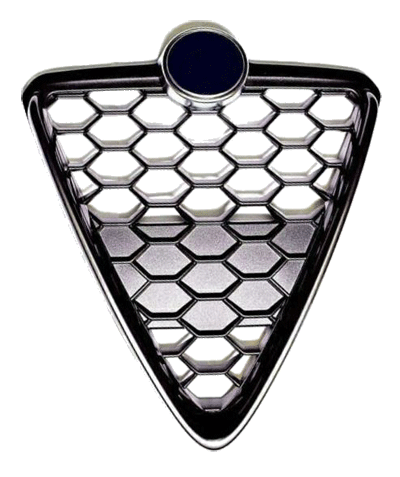 156112054 GRIGLIA RADIATORE GIULIETTA DAL 2016 CON BORDO NERO