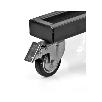 15957-S-02 Carrello porta cerchi e pneumatici con supporto ad asta