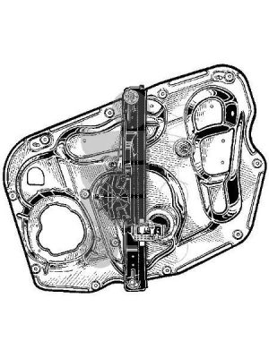 30_1274 PANNELLO CON MECCANISMO ALZACRISTALLO ANTERIORE DESTRO GIULIETTA