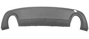 AA3441861 SPOILER PARAURTI POSTERIORE NERO CON SCARICO DOPPIO MOD. 1.8 BENZINA/2.0 DIESEL DAL 2010 AL 2016