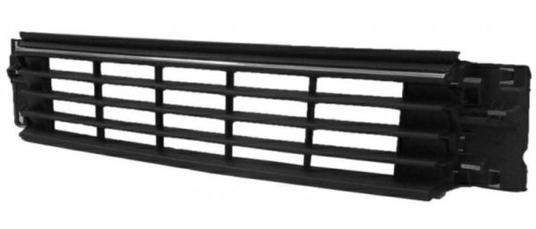 GRIGLIA CENTRALE PARAURTI NERA CON MODANATURA CROMATA POLO DAL 2014 AL 2017