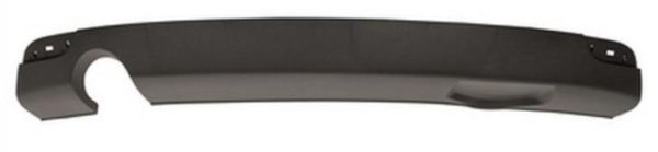 SPOILER PARAURTI POSTERIORE NERO/GOFFRATO CON SCARICO SINGOLO A SINISTRA MOD. 3/5 PORTE