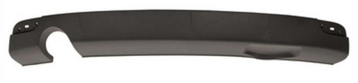 SPOILER PARAURTI POSTERIORE NERO/GOFFRATO CON SCARICO SINGOLO A SINISTRA MOD. 3/5 PORTE