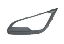 CORNICE FENDINEBBIA SINISTRA NERA GOFFRATA