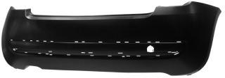 PARAURTI POSTERIORE CON PRIMER CON FORI MODANATURA FIAT 500 FAL 2007 AL 2015