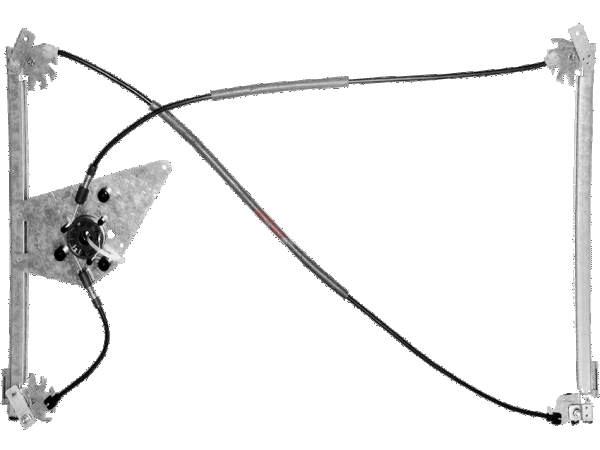 30_1124 MECCANISMO PER MOTORI CON FUNZIONE COMFORT 3 PORTE ANTERIORE SINISTRO AUDI A3 DAL 1996 AL 2003