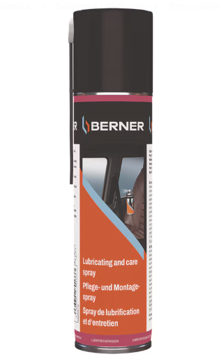 Spray lubrificante per cinture di sicurezza